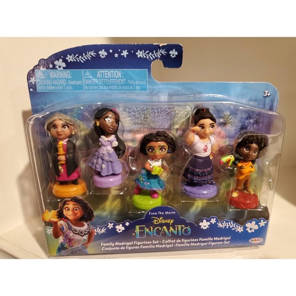 Jakks Pacific | Toys | Encanto Family Madrigal Figurines Set Of 5 2 ...